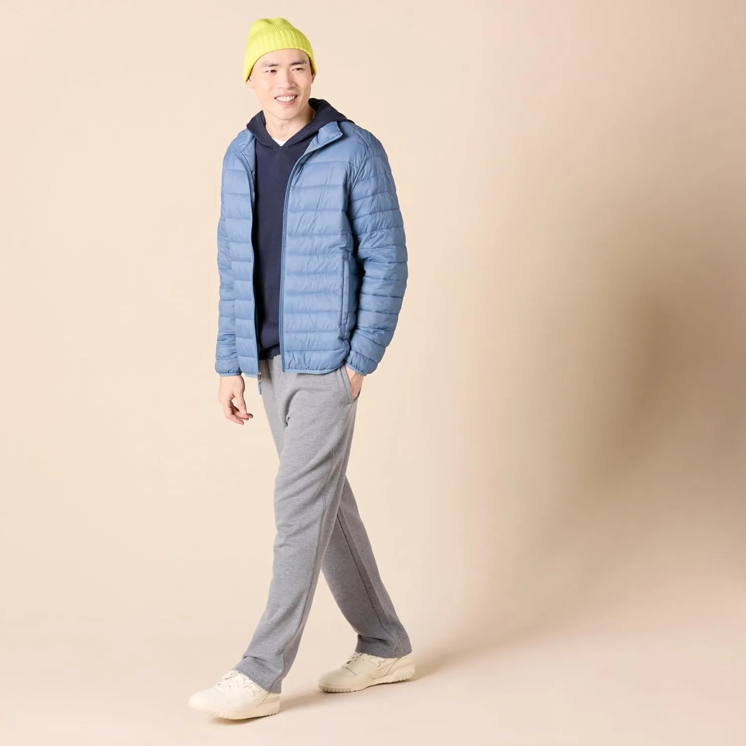 Amazon Essentials Men's Fleece Open Bottom Sweatpant (Available in Big & Tall)