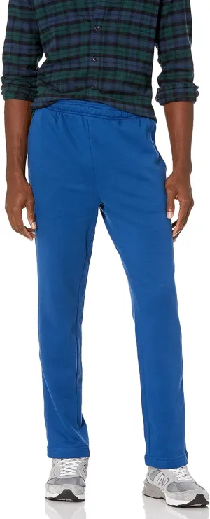 Amazon Essentials Men's Fleece Open Bottom Sweatpant (Available in Big & Tall)