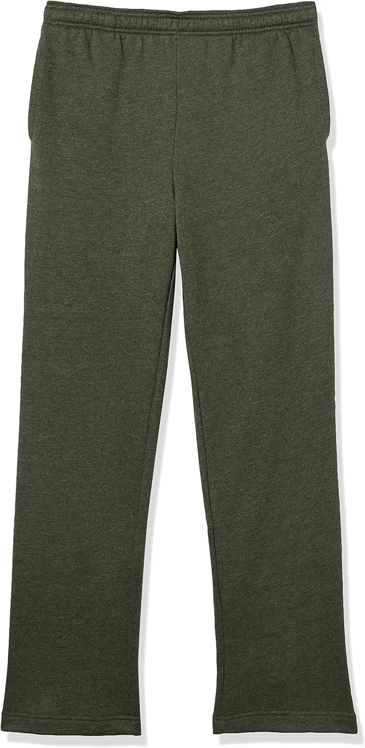 Amazon Essentials Men's Fleece Open Bottom Sweatpant (Available in Big & Tall)