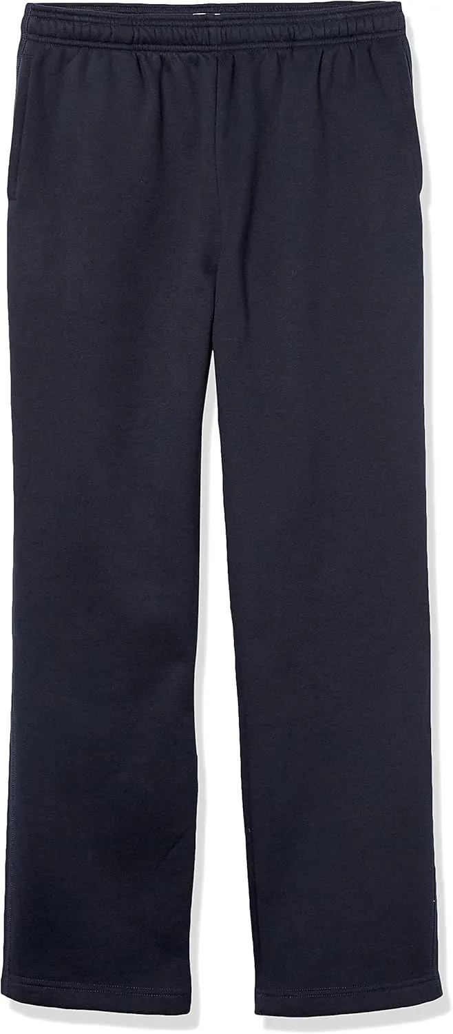 Amazon Essentials Men's Fleece Open Bottom Sweatpant (Available in Big & Tall)