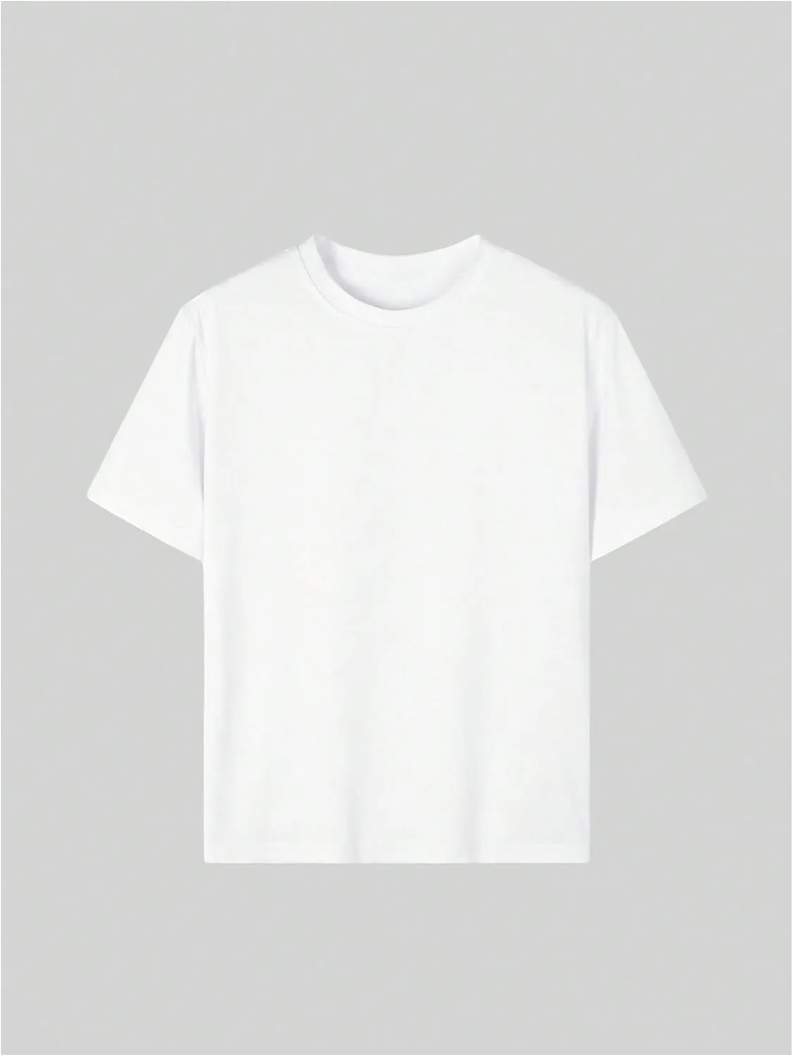 Floerns Girls Floral Print Drop Shoulder Tee Half Sleeve Casual T Shirt