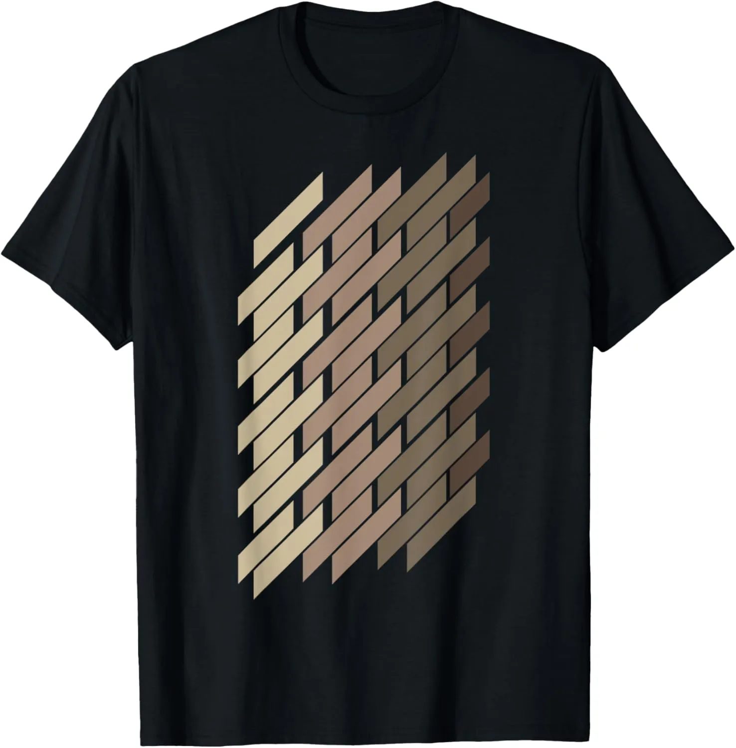 Geometric Pattern Geometry Abstract Vintage Trapezoid Modern T-Shirt