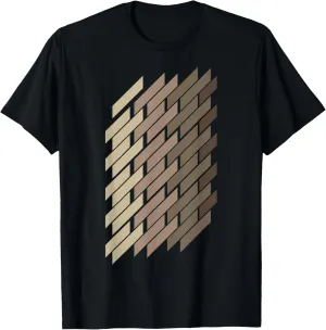 Geometric Pattern Geometry Abstract Vintage Trapezoid Modern T-Shirt