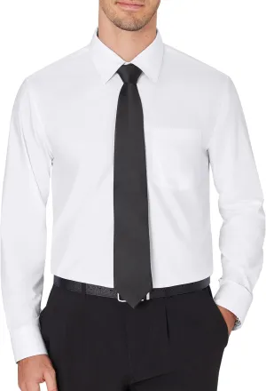 J.VER Men's Dress Shirts Wrinkle Free Long Sleeve Formal Shirt Solid Business Casual Button Down Shirts for Wedding Prom