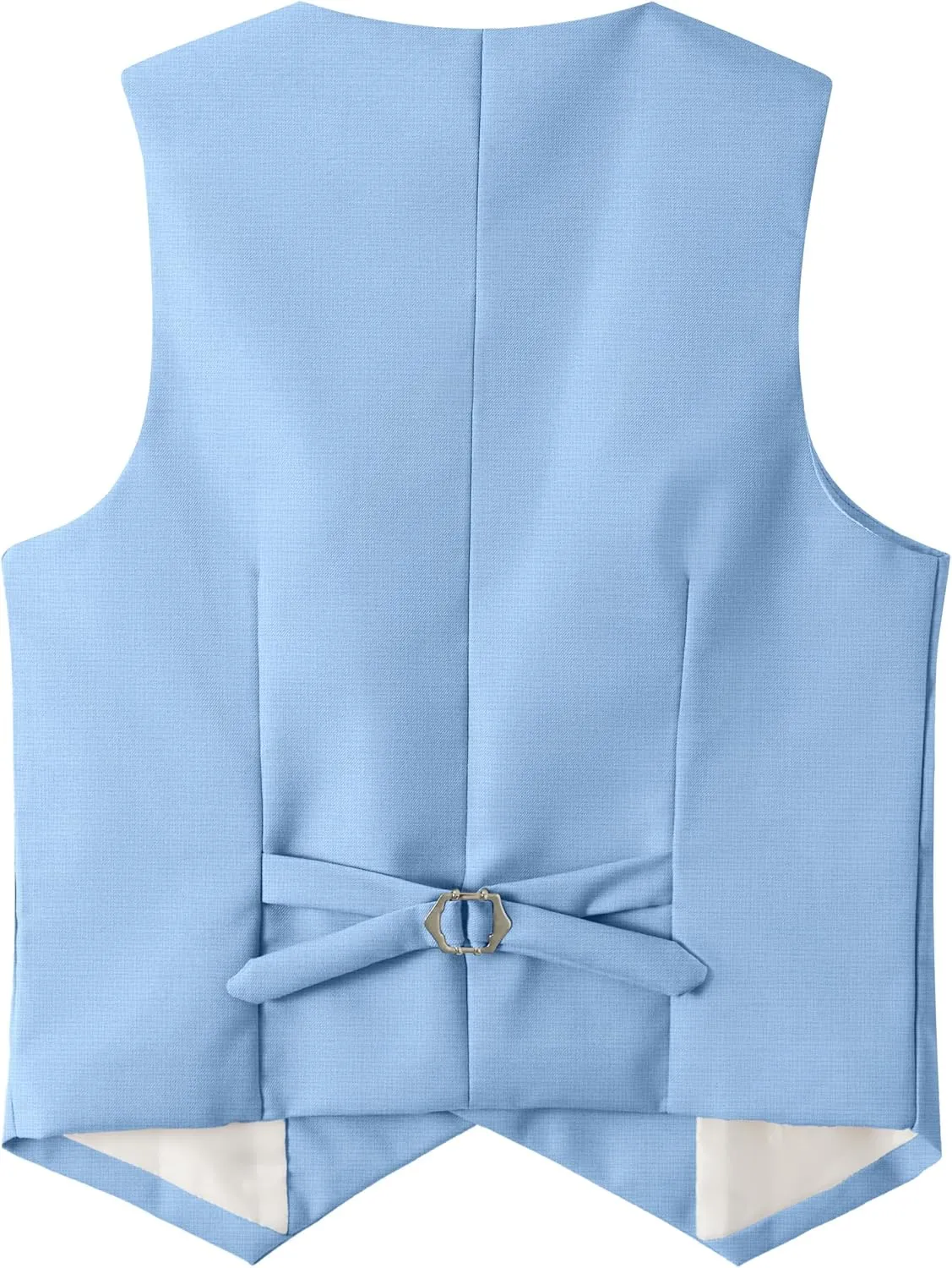 LOLANTA Boys' 4-Piece Formal Suit, Wedding Ring Bearer Outfit Vest Pants with Dress Shirt Bow Tie for Graduation 2-13 Years