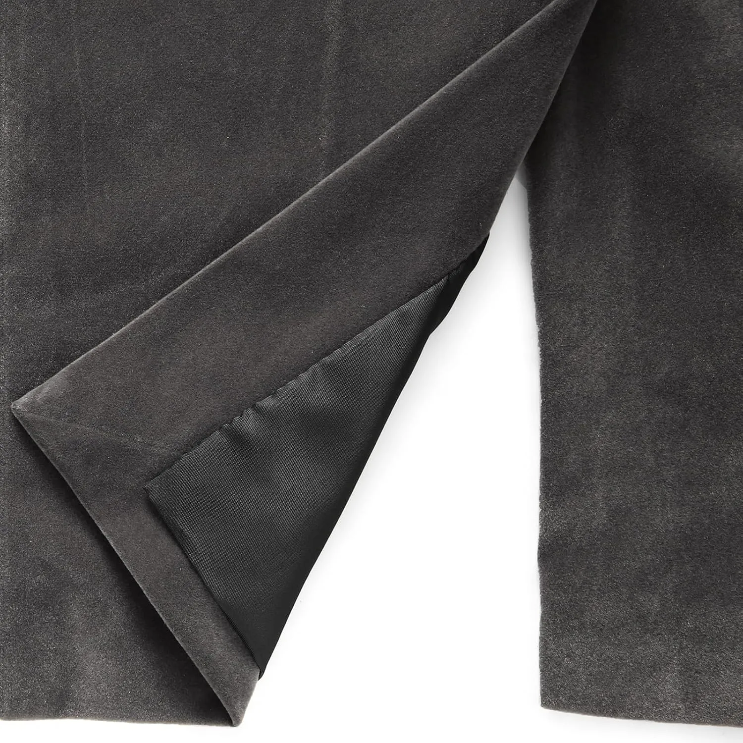 Mens Velvet Blazer Slim Fit Suit Jacket for Men Peaked Lapel One Button Tuxedo Blazer Wedding Prom Dinner