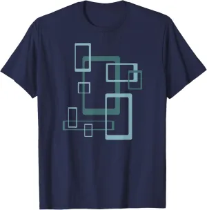 Mid Century Modern - 1950s - 1960s Geometric Pattern T-Shirt