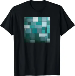 Mid Century Modern Geometric Pattern T-Shirt