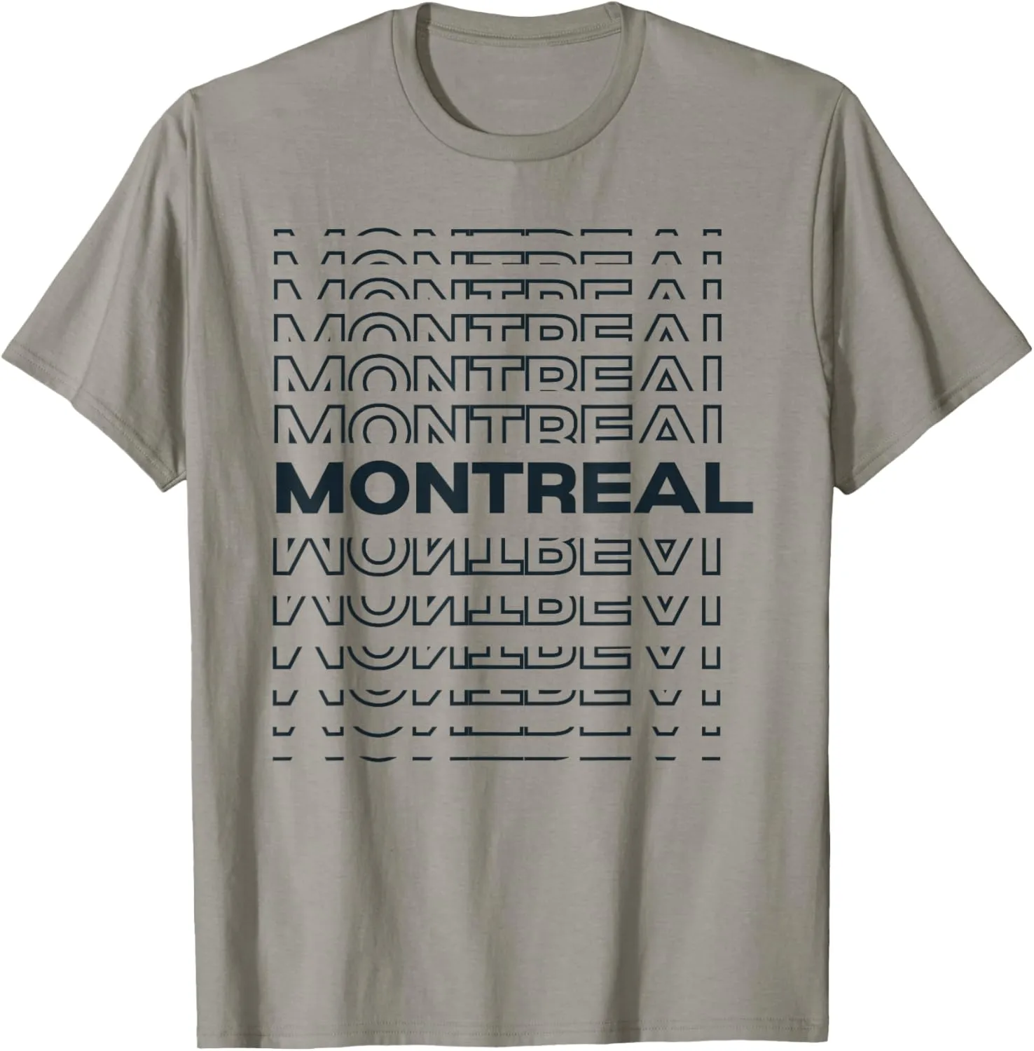 Minimalist City - Canada Modern Montreal T-Shirt