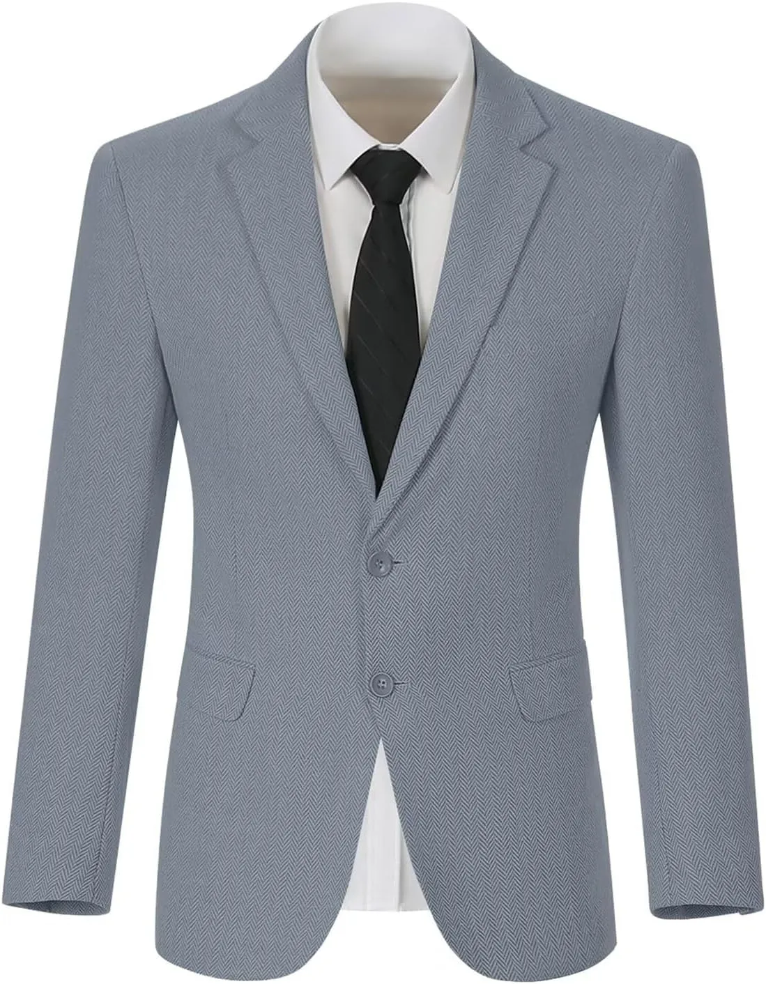Retro Tweed Men's Suit Jackets Herringbone Slim Fit Sport Coats Blazer Prom Business Casual Men Tux Jacket Wedding Blazers