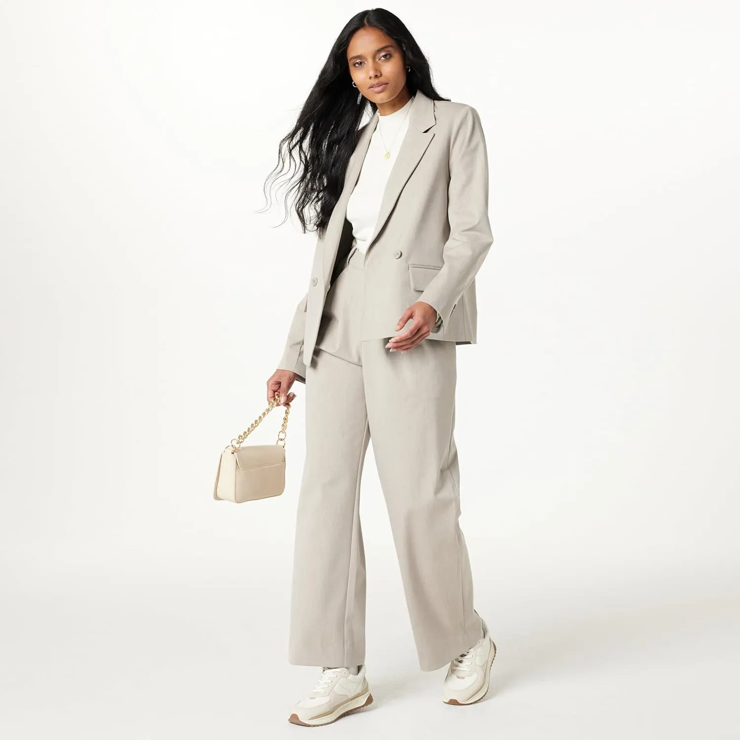 The Drop Women's Liza Relaxed Single-Breasted Blazer