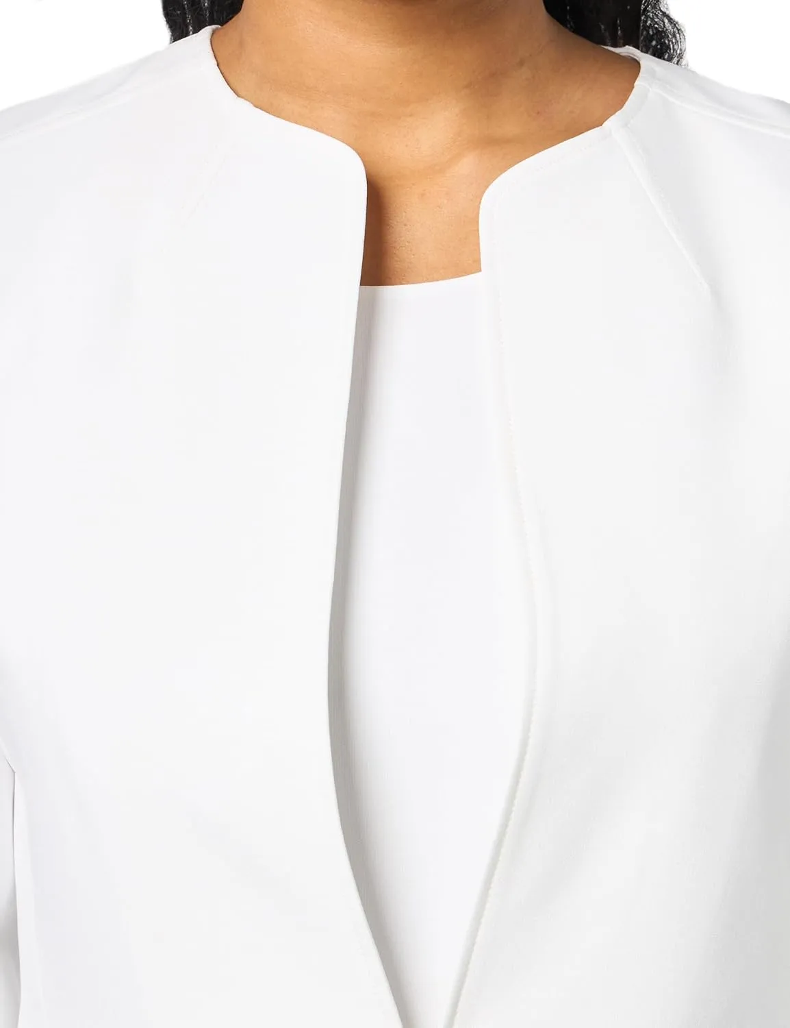 Women's Cardigan-Style Blazer & Sheath Dress