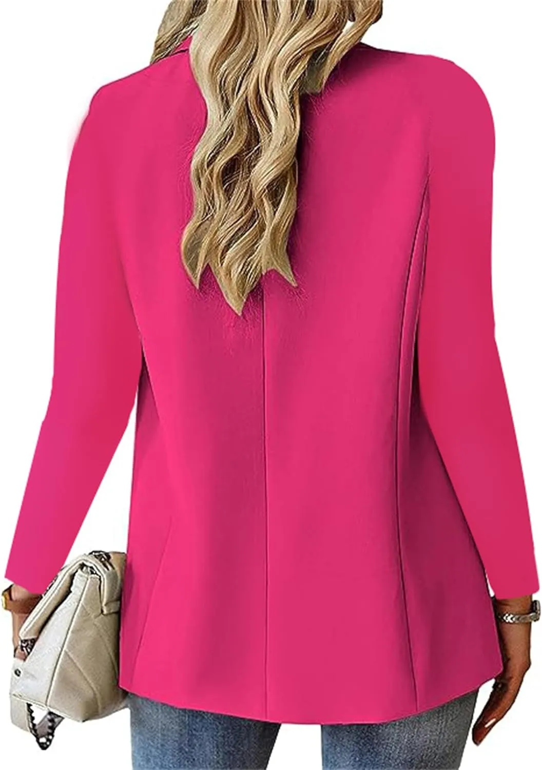 Womens Casual Blazers Business Casual Dressy Long Sleeve Jackets Lightweight Blazer Spring Summer Cardigan Work Suit
