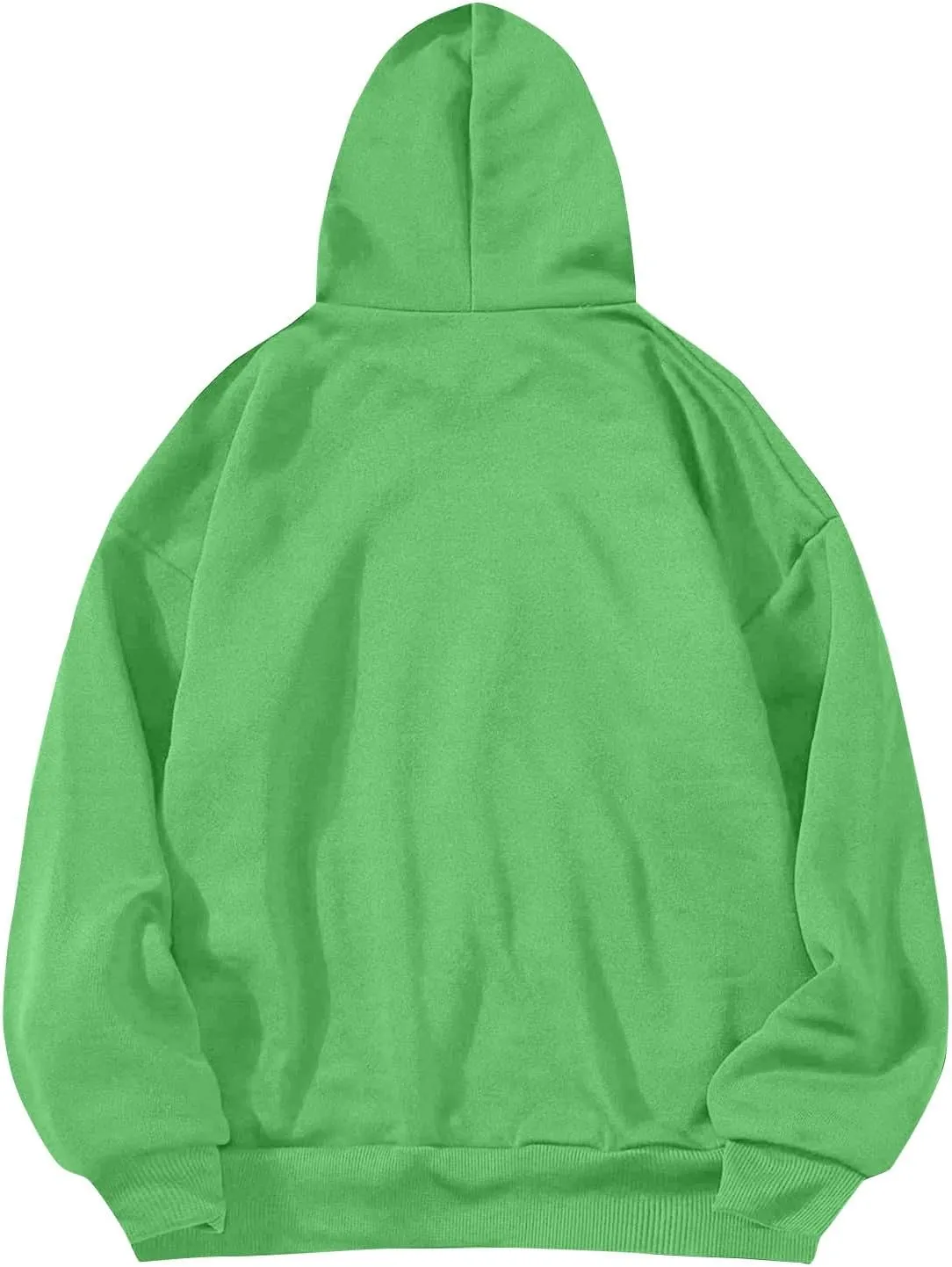 Women's Casual Hoodies Long Sleeve Lightweight Solid Pullover Tops Loose Fall Winter Sweatshirt with Pocket