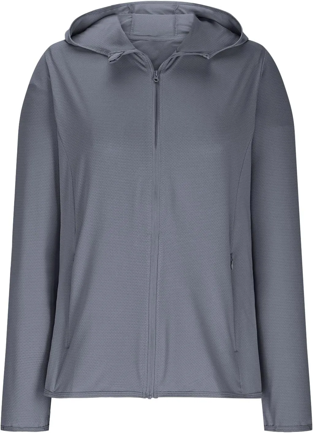 Womens Sun Shirts Full Zip UPF 50 Sun Protection Hoodie Jacket Lightweight Long Sleeve Hiking Outdoor Jackets
